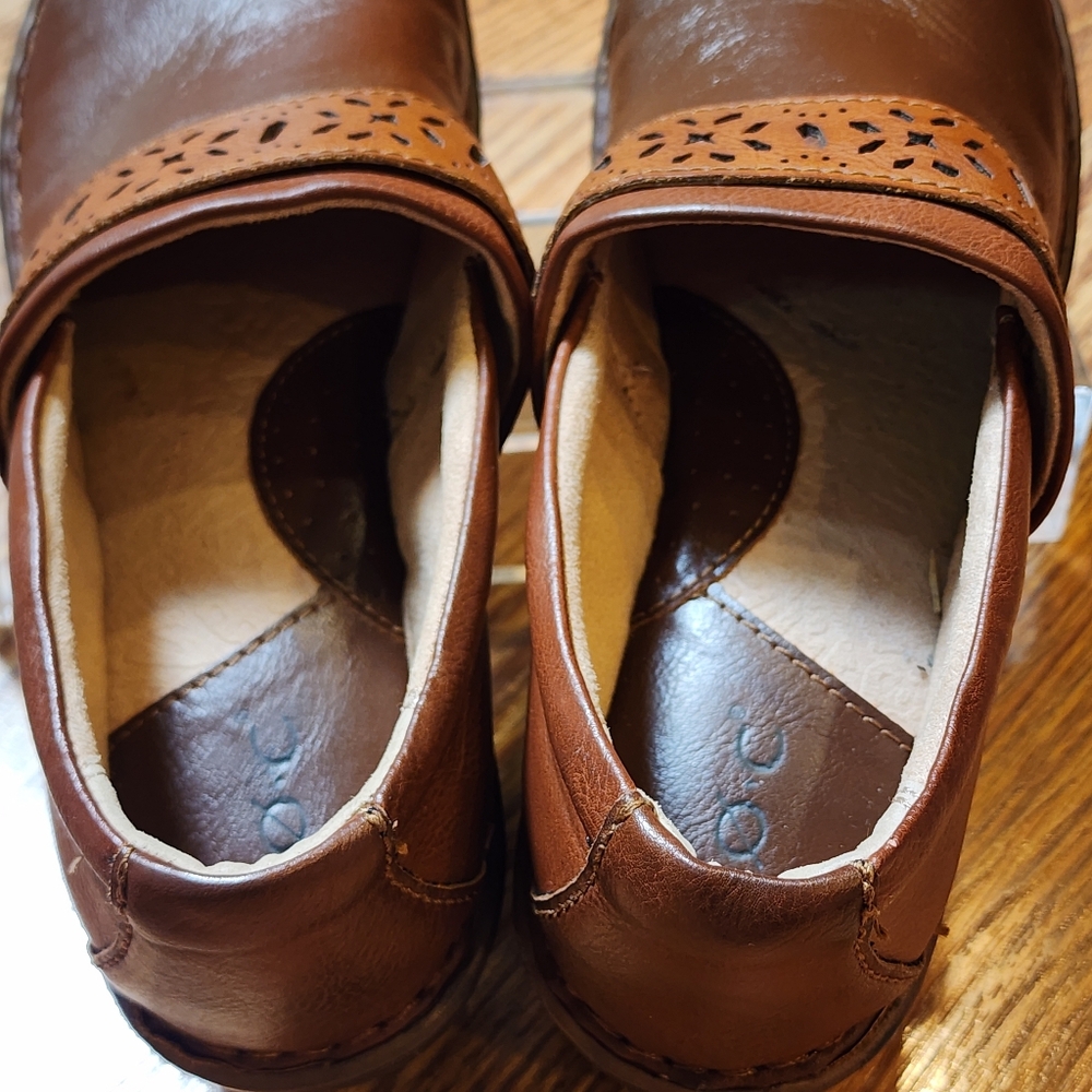 Born B.O.C. Rasen Slip-On Brown Clogs Women's Size 8M - Picture 2 of 13